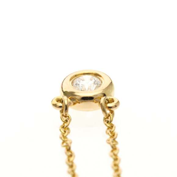 Tiffany Diamonds By The Yard Pink Gold (18K) Diamond Men,Women Fashion Pendan...